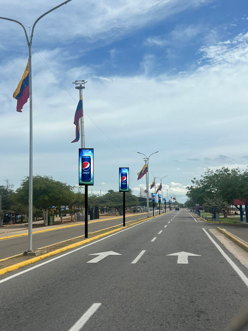 Galería Vereda del Lago — vallas digitales LED en Maracaibo